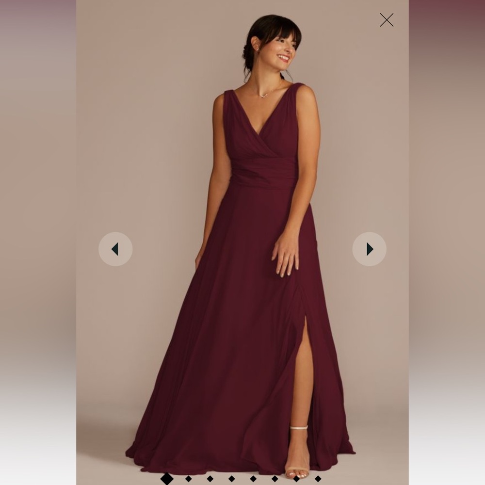 David’s Bridal Bridesmaids Dress